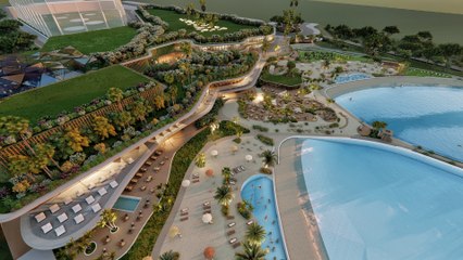 Los terrenos junto al Metropolitano donde irá el mayor parque de olas de Europa