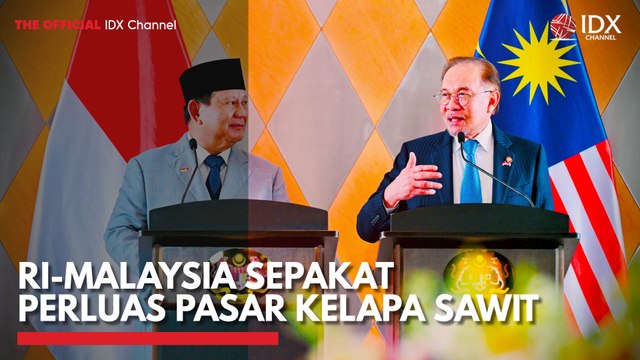 RI-Malaysia Sepakat Perluas Pasar Kelapa Sawit