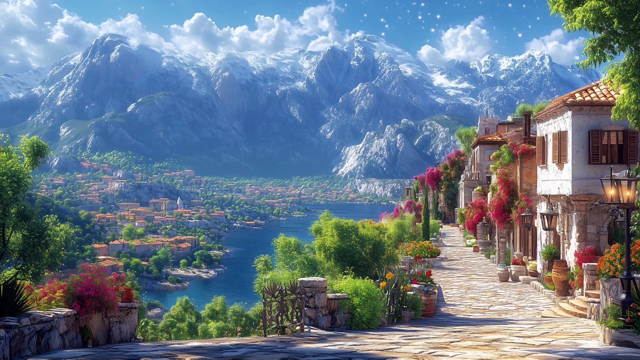 A Court of Thorns and Roses (ACOTAR) Inspired Reading Ambience - Morning in Velaris