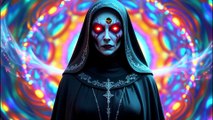 Psychedelic Gothic Trance - The Nun Visuals | #ghost #psytrance #psychedelictrance  #psytrance