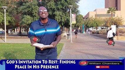 God's Invitation To Rest: Finding Peace In His Presence !!!