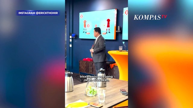 Erick Thohir ke KNVB Bicara Kualitas Sepak Bola hingga Target Besar Timnas Indonesia