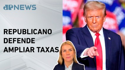 Donald Trump afirma que Brasil cobra muitas tarifas; Deysi Cioccari comenta