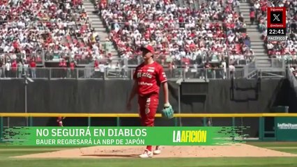 Trevor Bauer NO regresaría a Diablos; firma otra vez en Japón