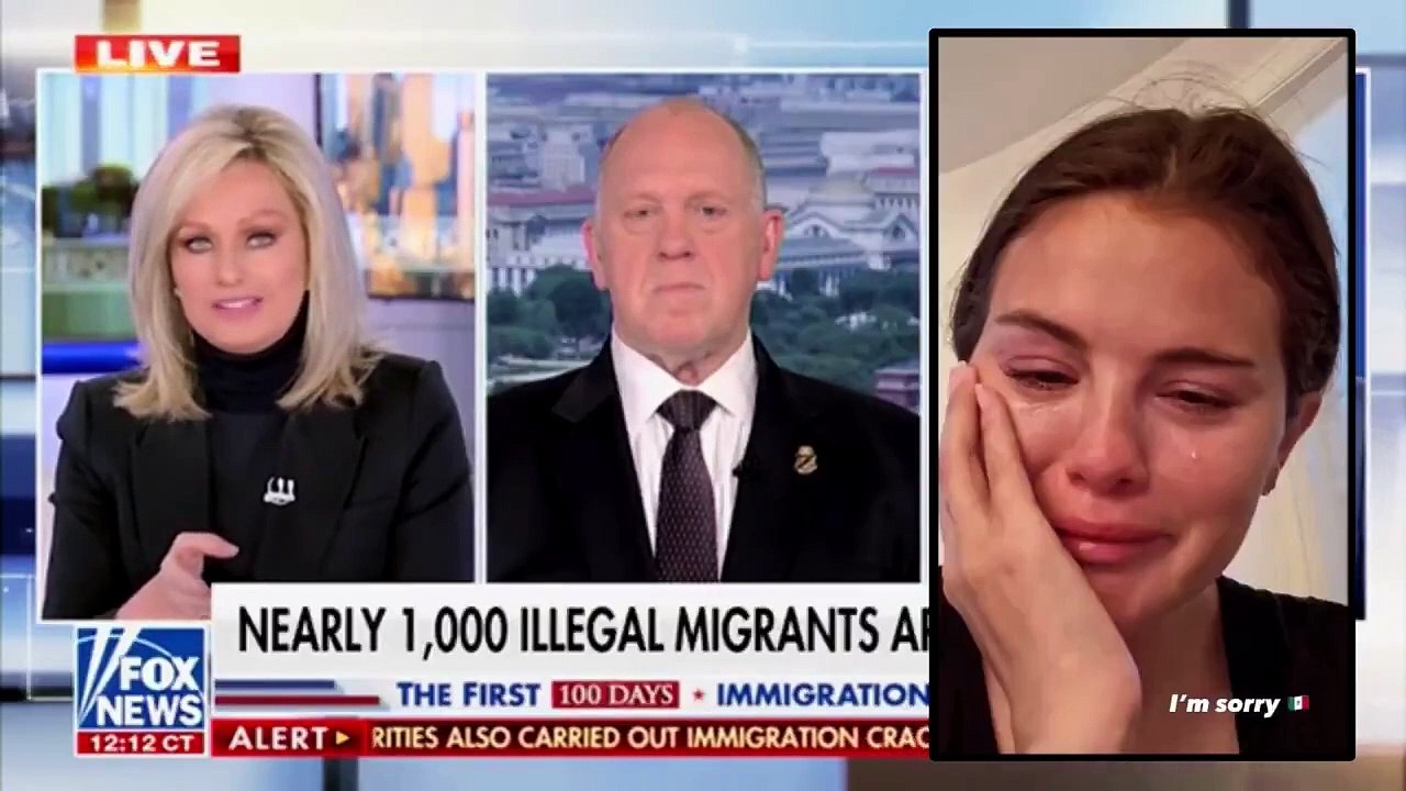 JUST IN- Border Czar Tom Homan reacts to Selena Gomez’s viral breakdown, says he has “no apologies” and he is going to keep moving forward. The reaction we’ve all been waiting for. “If they don't