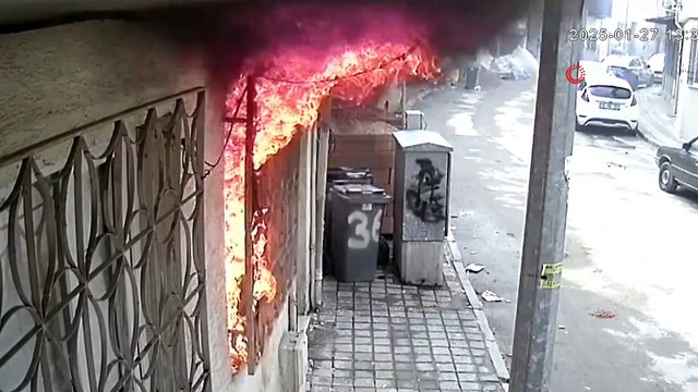 Bursa'da evi kundaklayan şahıs 24 saat sonra teslim oldu