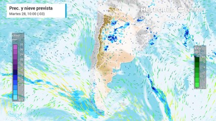 Pronóstico del tiempo: seguirán las muy fuertes tormentas en el norte de Argentina en las próximas horas