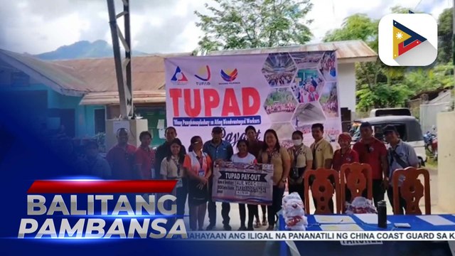 Mahigit 600 tupad beneficiaries sa South Cotabato, nakatanggap ng tulong pinansyal mula sa DOLE