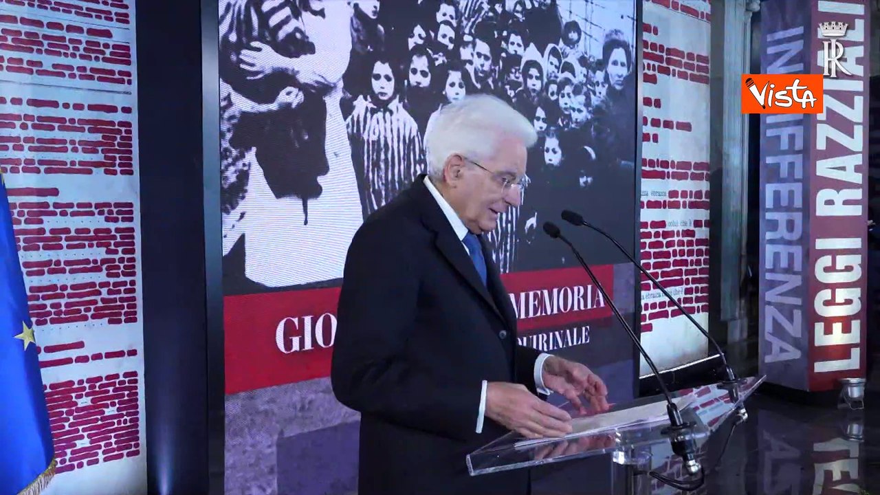 Mattarella: "Auschwitz provoca sempre infinito orrore. Non ? parentesi, ma monito insuperabile"
