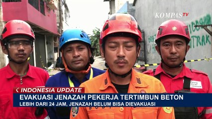 [FULL] Update Proses Tim SAR Evakuasi Jenazah Tertimbun Beton di Bekasi