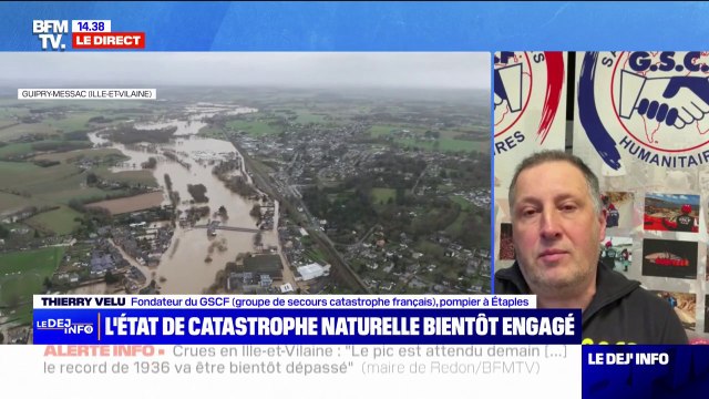 Inondations: Il faut être patient , assure Thierry Velu (fondateur du groupe de secours catastrophe français)
