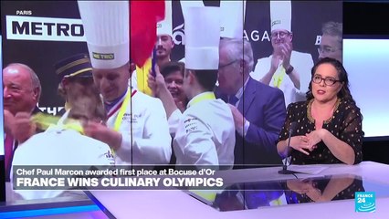 France wins culinary Olympics with top prize in Bocuse d'Or competition