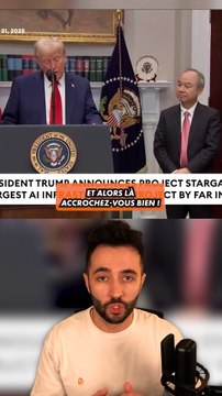 LE PROJET IA DINGUE DES USA ! 🇺🇸 #ia #USA #actusia #projetstargate #stargate #openai #ai