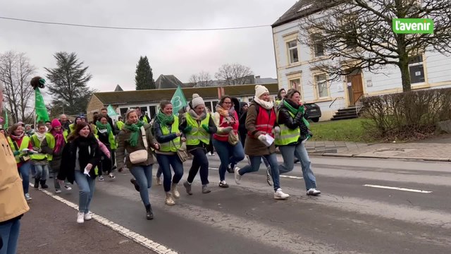 600 enseignants dans les rues d'Arlon