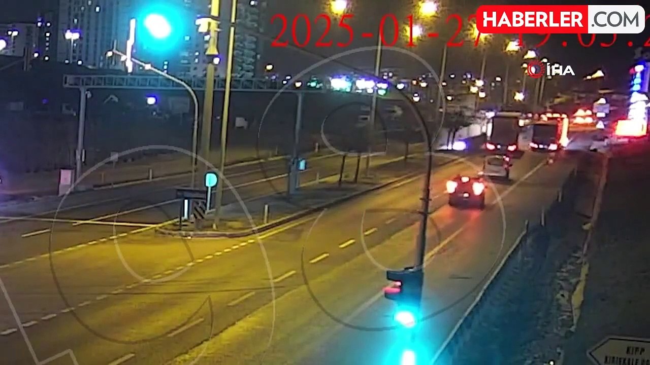 Hatalı Sollama Faciası: Tır ve Otomobil Çarpıştı