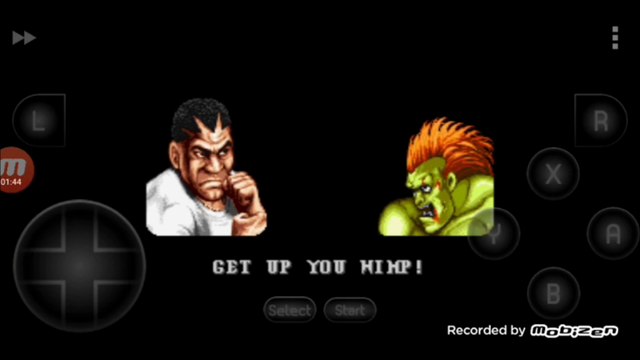Street Fighter II Turbo: Hyper Fighting Balrog vs Blanka luta