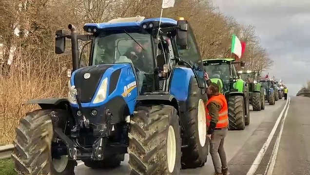 Tornano le proteste dei trattori: la marcia a passo d'uomo in provincia di Arezzo