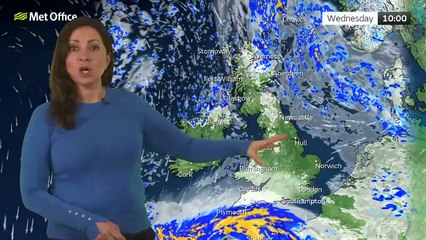 Met Office Wednesday morning weather forecast 29/01/2025