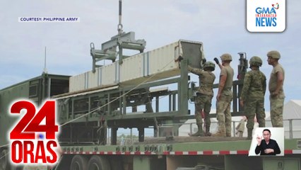 Typhon missile launcher ng Amerika, gagamitin sa joint military exercise sa Pebrero | 24 Oras