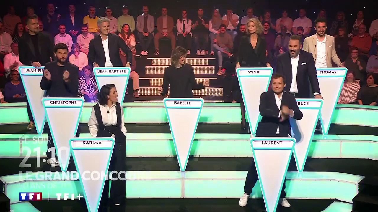 La bande-annonce du "Grand concours" spécial "50 ans de TF1" du mardi 28 janvier 2025.