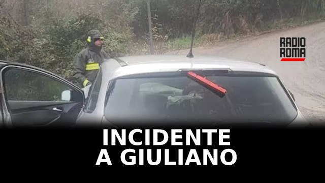 Incidente a Giuliano di Roma, motociclista in gravi condizioni