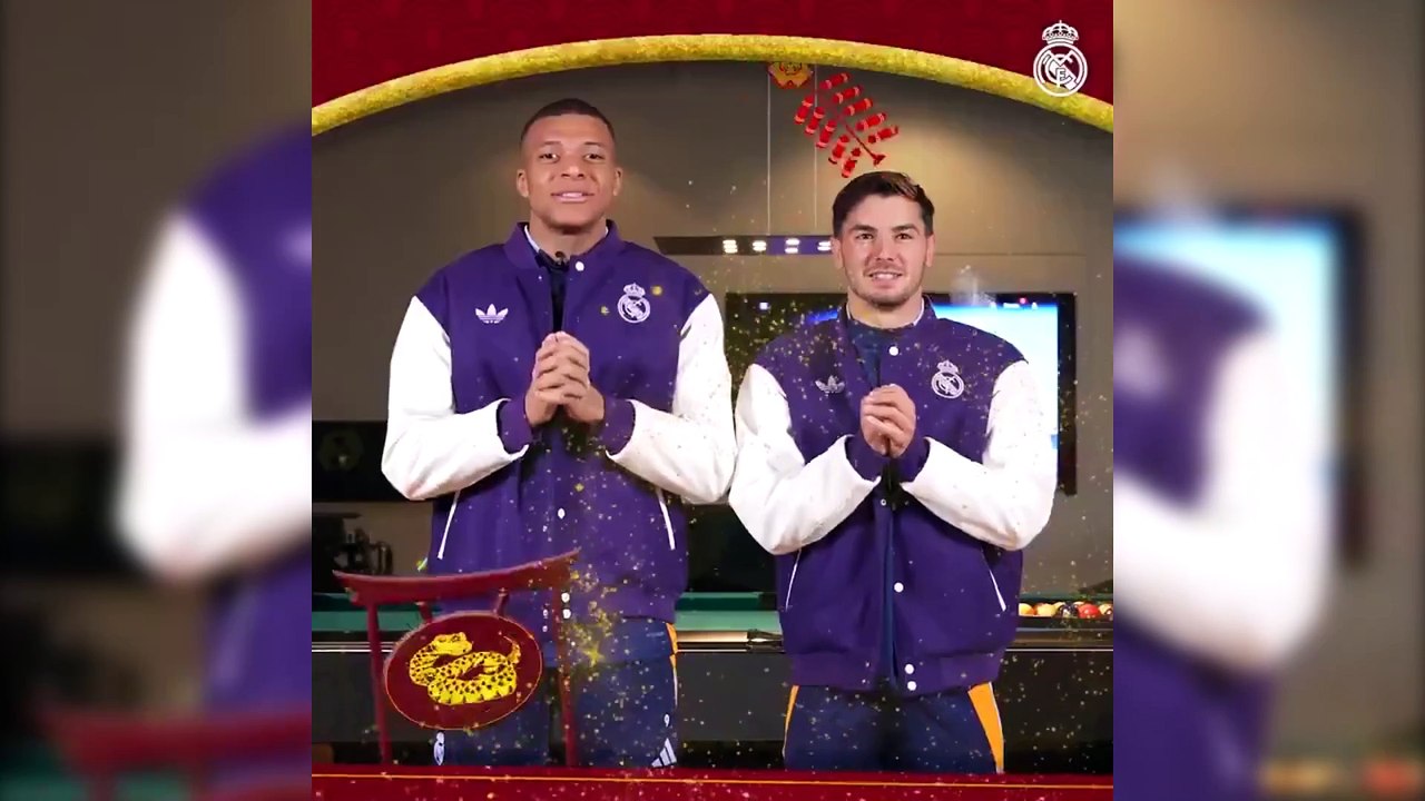Real Madrid congratulates Chinese fans on the Year of the Snake