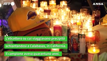 Kobe Bryant, cinque anni senza la leggenda NBA