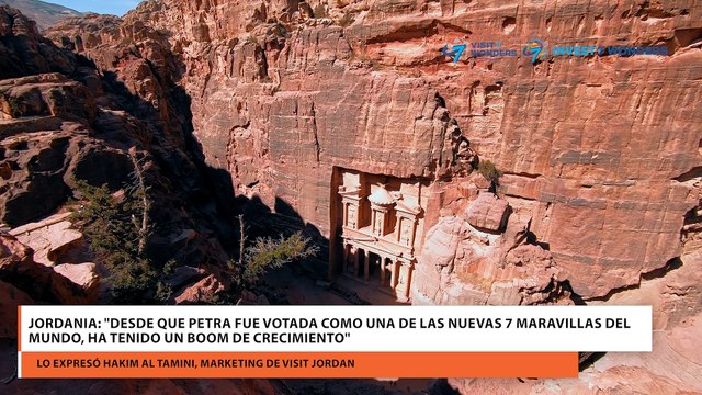 Jordania: Desde que Petra fue votada como una de las Nuevas 7 Maravillas del Mundo, ha tenido un boom de crecimiento