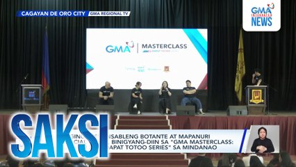 Pagiging responsableng botante at mapanuri sa social media, binigyang-diin sa "GMA Masterclass: Eleksyon 2025 Dapat Totoo Series" sa Mindanao | Saksi