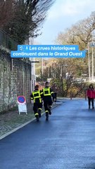 Alerte rouge inondation : les crues historiques continuent dans le Grand Ouest