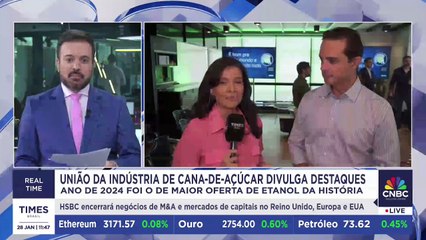 Brasil é o segundo maior produtor de etanol do mundo; presidente da Unica repercute