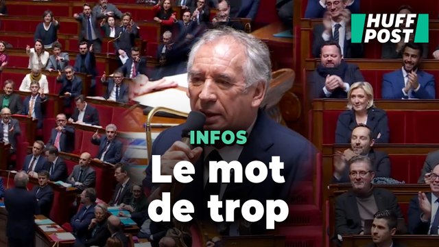 François Bayrou maintient le terme de « submersion migratoire » sous les applaudissements du RN