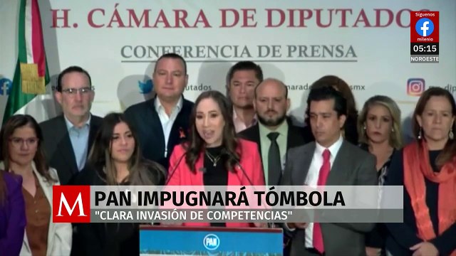 PAN impugnará tómbola de aspirantes a jueces en el Senado