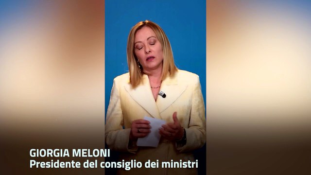 Meloni: ?Ho ricevuto un avviso di garanzia da Lovoi per la vicenda Almasri?