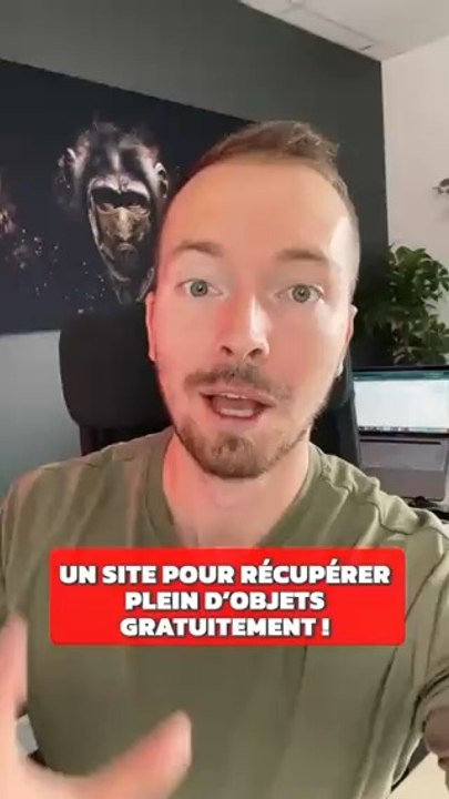 Recuperer des objets gratuitement