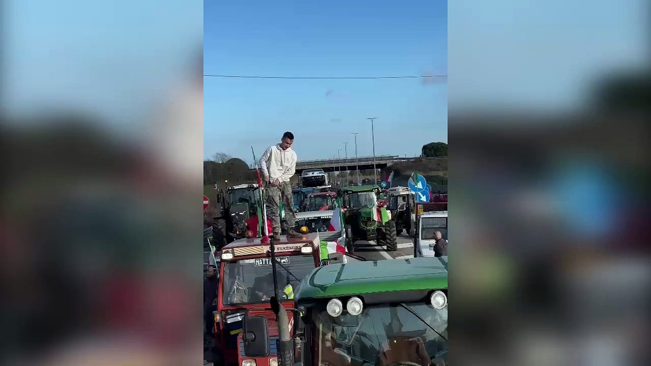 protesta trattori
