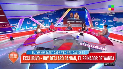 Declaró el peinador de Wanda Nara: "Ella se tenía que escapar para poder trabajar"