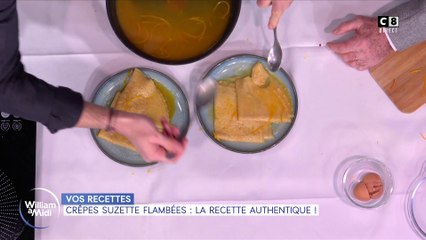 Vos recettes : crêpes suzette flambées, la recette authentique !