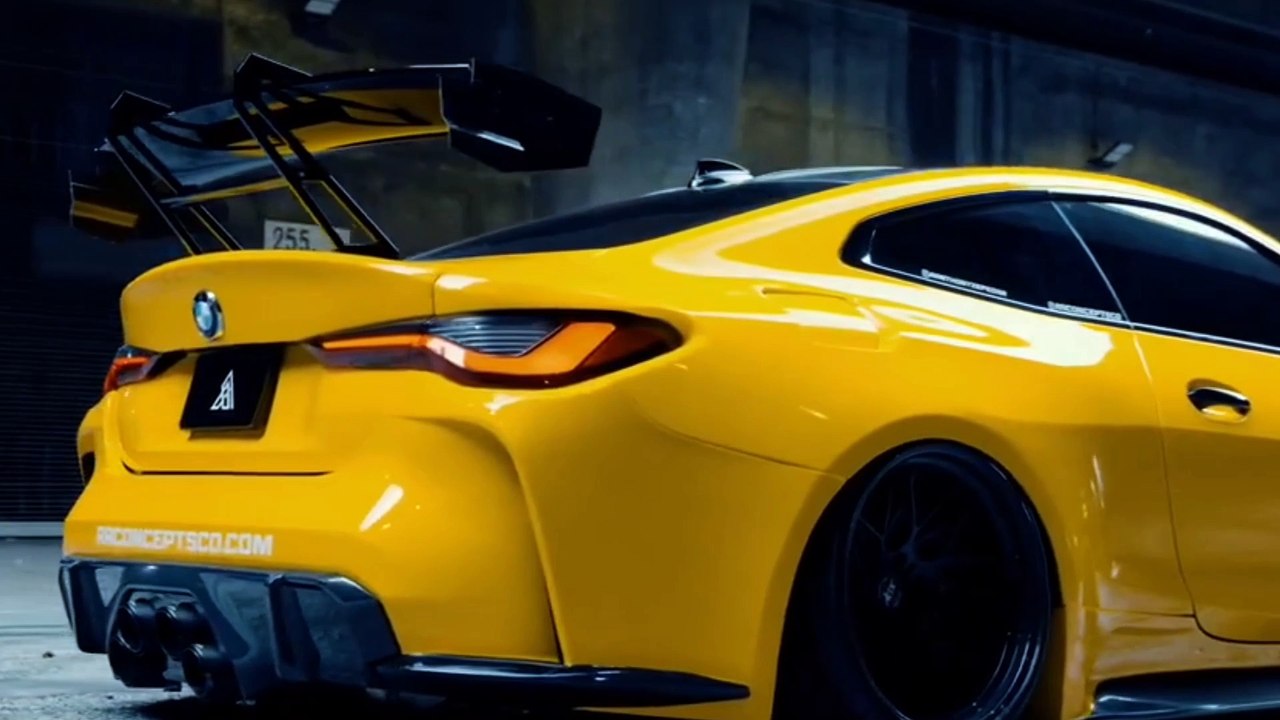 The Mysterious Yellow BMW G82..... #viral #trending #M3 #M4