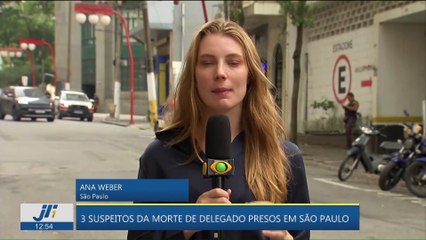 3 suspeitos da morte de delegado presos em São Paulo