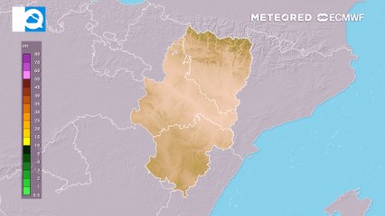 De 70-80 cms de nieve hasta el próximo viernes en el Pirineo Oscense