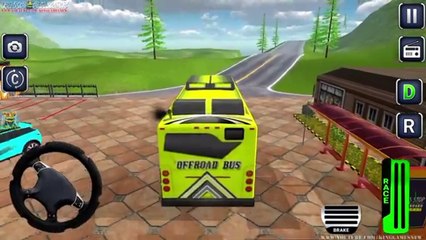 Offroad high bus simulator driver simulator gameplay
