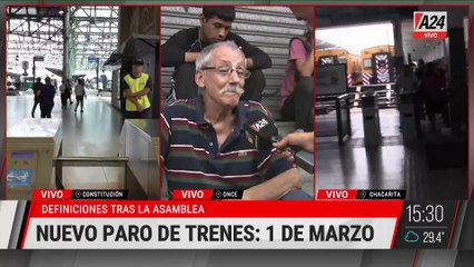 🚉📢 RETRASOS EN EL TREN SAN MARTÍN TRAS EL CORTE DE "LA FRATERNIDAD"