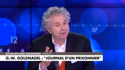 Gilles-William Goldnadel présente son livre «Journal d'un prisonnier»
