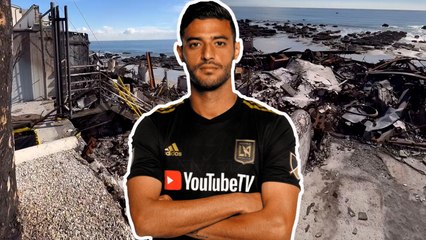 Carlos Vela: esposa revela imágenes de su casa tras los incendios en Los Ángeles