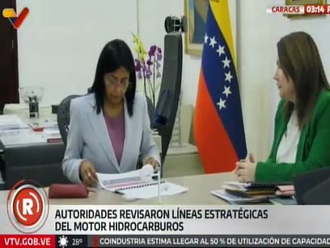Autoridades nacionales revisan líneas estratégicas para mejorar el Motor Hidrocarburos
