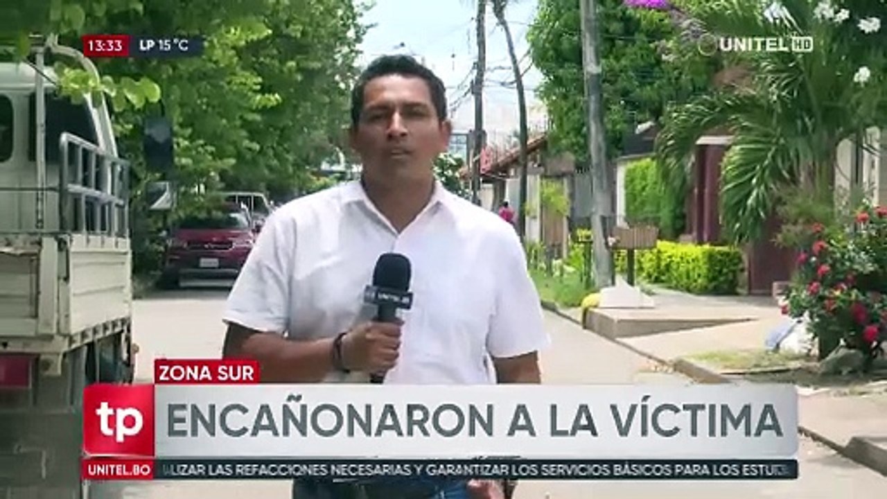 Video: Antisociales atracaron a una mujer a la que le robaron dos celulares y Bs 600, en Santa Cruz