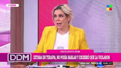 🔵 ESTABA EN TERAPIA, NO PODÍA HABLAR Y ESCRIBIÓ QUE LA VIOLARON