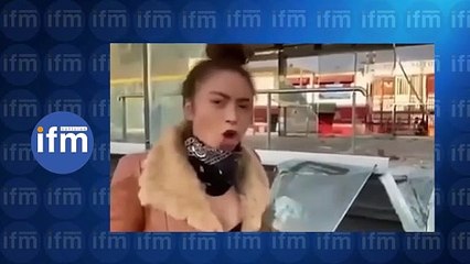 El momento en que "Epa Colombia" fue capturada en una de sus peluquerías