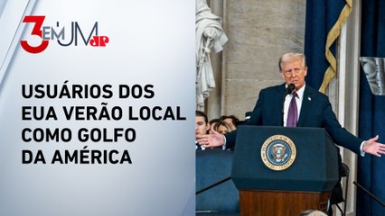 Google Maps altera nome do Golfo do México após decreto de Trump